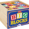 Large Wooden ABC Blocks